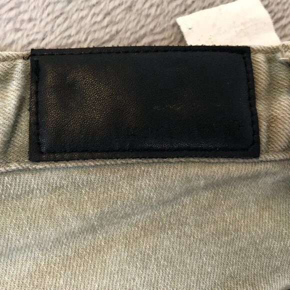 Smoke Rise Mens Biker Jeans Size 42x32 Slim Straight Streetwear Grunge Retro - Picture 15 of 15